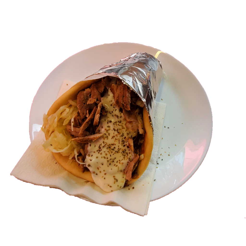 Gyros mit Pommes Frites Ferkulum